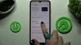 How to turn On / Off Auto Brightness in Samsung Galaxy M13 - Adaptive Brightness