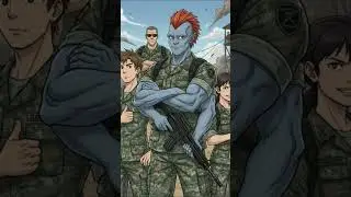 Bunking with Humans: An Alien Marine's Journey to Finding His Place  | An HFY Slice of life Story