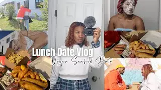 Lunch Date Vlog | Vegan Seafood Date