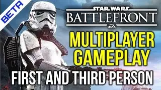 STAR WARS: Battlefront Gameplay ► First Person & Third Person - Multiplayer/Drop Zone [1080p, 60fps]