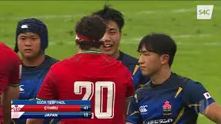 Uchafbwbyntiau | Highlights | Cymru d20 v Siapan d20 | Wales v Japan | S4C