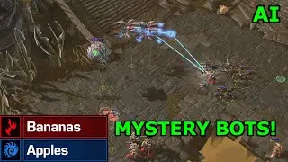 GUESS THE BOTS CHALLENGE! - Bananas vs Apples - Starcraft 2 AI