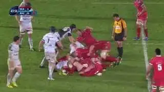 Bernard Le Roux red card for stamp on Phil John