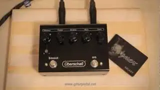 Dr. Barlo's Bogner Uberschall Pedal Demo with a Fender Blues Jr.