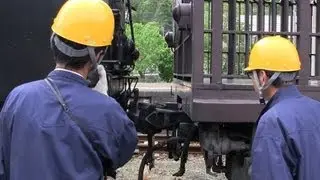 SL やまぐち号　連結オーライ!! 津和野駅