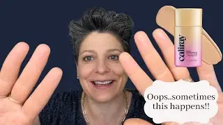 CALIRAY Freedreaming Clean Blurring Skin Tint ...OOPS...sometimes this is what happens!