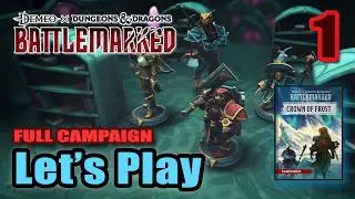Crown of Frost -  Virtual Tabletop RPG - Demeo x Dungeons & Dragons: Battlemarked - Full Gameplay