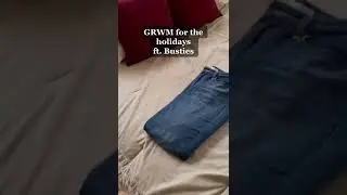 GRWM for Holidays ft. Busties #shorts