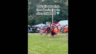 healing my trauma ❤️&zwj;🩹 #indigenous #nativeamerican #powwow #fancyshawl #reconnecting