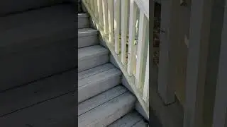 Pressure Washing The Stairs In Perdido Key, Florida | Before and After | A+ Pressure Wash