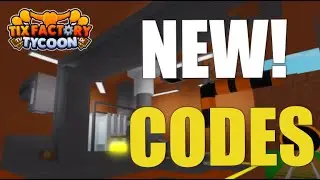 [ROBLOX] TIX FACTORY TYCOON CODES 🎁| HOW TO REDEEM?