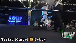 TeeJay Miguel vs Sebby | IPW Pop Up: Terror In The Taproom | Halloween Street Fighter Match | 