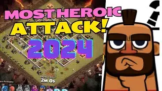 Most Heroic Attack in War - Clash of Clans #clashofclans #coc