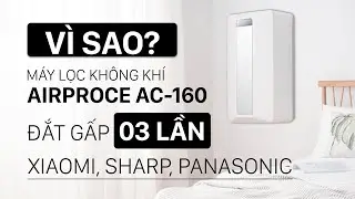 T&aacute;c hại G&Acirc;Y SỐC khi đ&oacute;ng k&iacute;n cửa bật m&aacute;y lọc kh&ocirc;ng kh&iacute; | AirProce AC-160, Xiaomi, Sharp, Panasonic