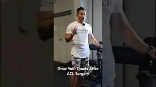 Grow Your Quad After ACL Surgery #motivation #aclrecovery #injuryprevention #acl #quads #recovery