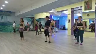 How to do Belly dance Hip Circles