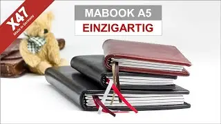 X47 MaBook A5: Das Buch (Notizbuch oder Terminplaner)