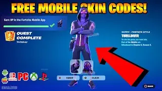 How To Get MORE Thrilldiver Skin FREE CODES Fortnite! (Any IOS & Android Mobile Device) Free Mobile!