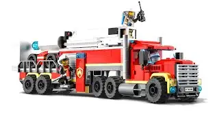 Lego City 60282 Fire Command Unit set review