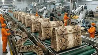 The Controversial Journey of a $10,000 Python Luxury Bags and Jackets