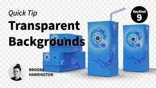KeyShot Quick Tip - How to Render a Transparent Background