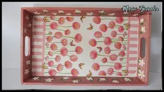 Decoupage facil para principiantes-Como hacer decoupage sobre madera