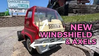 Replace a Tonka Gas Turbine Truck Windshield & Keep Wheels Secure | Gasoline Alley Tips