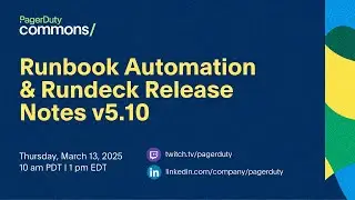 Runbook Automation v5.10 Release Notes