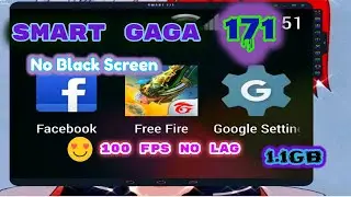 SmartGaGa 171 | Free Fire OB33 Update New Emulator | SmartGaga Best Version For Low End PC 2GB RAM