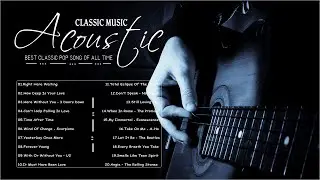Best Acoustic Classic Pop Songs Of All Time☘🍀Acoustic Classic Music☘🍀Top Enghlish Songs Of 80s 90s💕