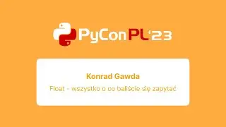 Konrad Gawda - Float - wszystko o co baliście się zapytać