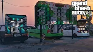 GTA 5 : REGULAMOS O SOM DO GOL G5 E TIRAMOS UM RACHA DOS PAREDÃO