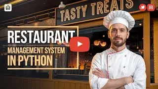 Restaurant Management System using Tkinter  Python GUI Tutorial