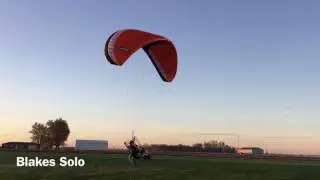 Powered Paragliding foot launch Solo Flights