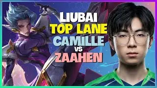 Rank 1 Liubai Camille Mechanics Breakdown Challenger Top Lane Showcase Engsub