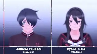 yandere simulator characters type of dere Part 02