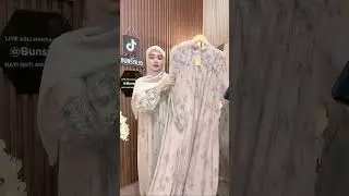 BAJU GAMIS CANTIK KALEM DAN ELEGAN UNTUK LEBARAN 2025