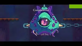 Dead Cells | Throwing Axe + Medusa's Head is a great combo !! (Conjunctivius Flawless)