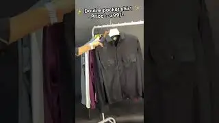 double pocket shirt price:- 499/- #viral