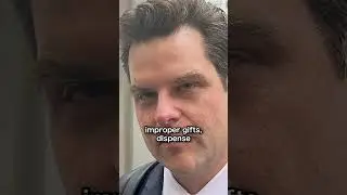 House Ethics Committee confirms investigation into Gaetz over drug allegations #shorts