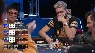 500.000 dollar pot with A8o against JJ | High Stakes Poker Cash Game 2022