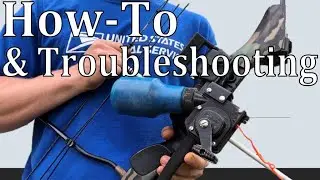 How to Attach an AMS Reel on a Bow