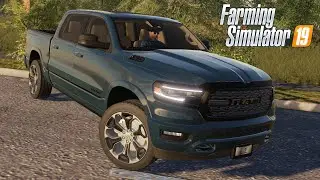 FS19 - Ram 1500 5.7L V8 2020 - Farming Simulator 2019 Car Mod Download