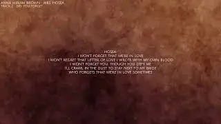 Anna Miriam Brown : Mrs. Hosea | Full Lyrics