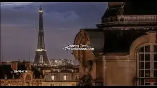 Leaving tonight - slowed.