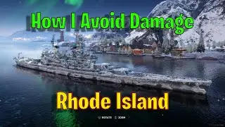 How to Survive While Being Aggressive in Rhode Island in World of Warships Legends!