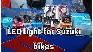 SUZUKI GS 150 GD 110 GR 150 LED LIGHT VERY LOW PRICE || KASHIF SUZUKI CENTRE ||