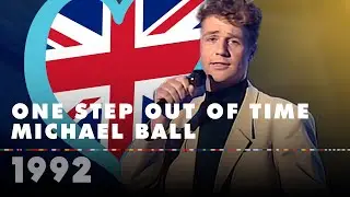 ONE STEP OUT OF TIME &ndash; MICHAEL BALL (United Kingdom 1992 &ndash; Eurovision Song Contest HD)