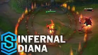 Infernal Diana Skin Spotlight - Pre-Release - League of Legends