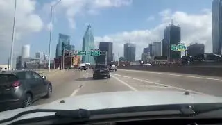 Dallas (Margaret Hunt Hill bridge, downtown/Uptown)